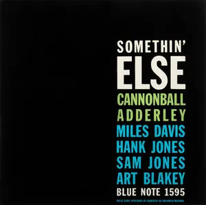 Cannonball Adderley - Somethin' Else - album cover