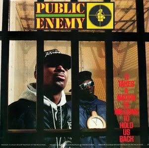 Public Enemy - It Takes a Nation of Millions to Hold Us Back - album cover