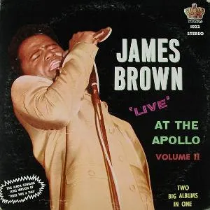 James Brown and The Famous Flames - 'Live' at the Apollo, Volume II - album cover